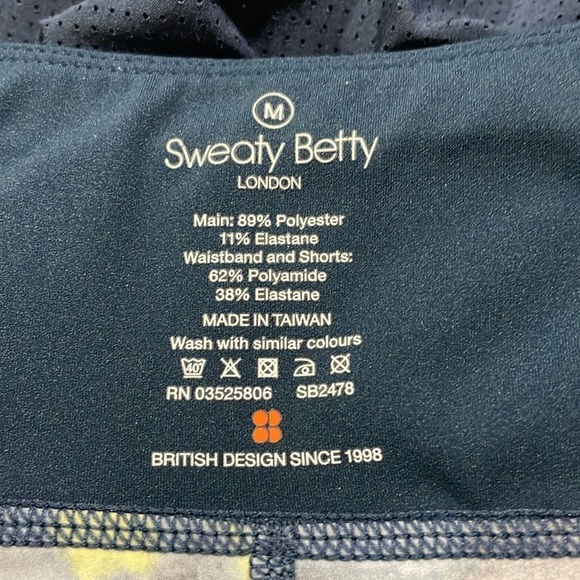 Sweaty Betty Navy Swift Running Skort Skirt - Picture 3 of 9